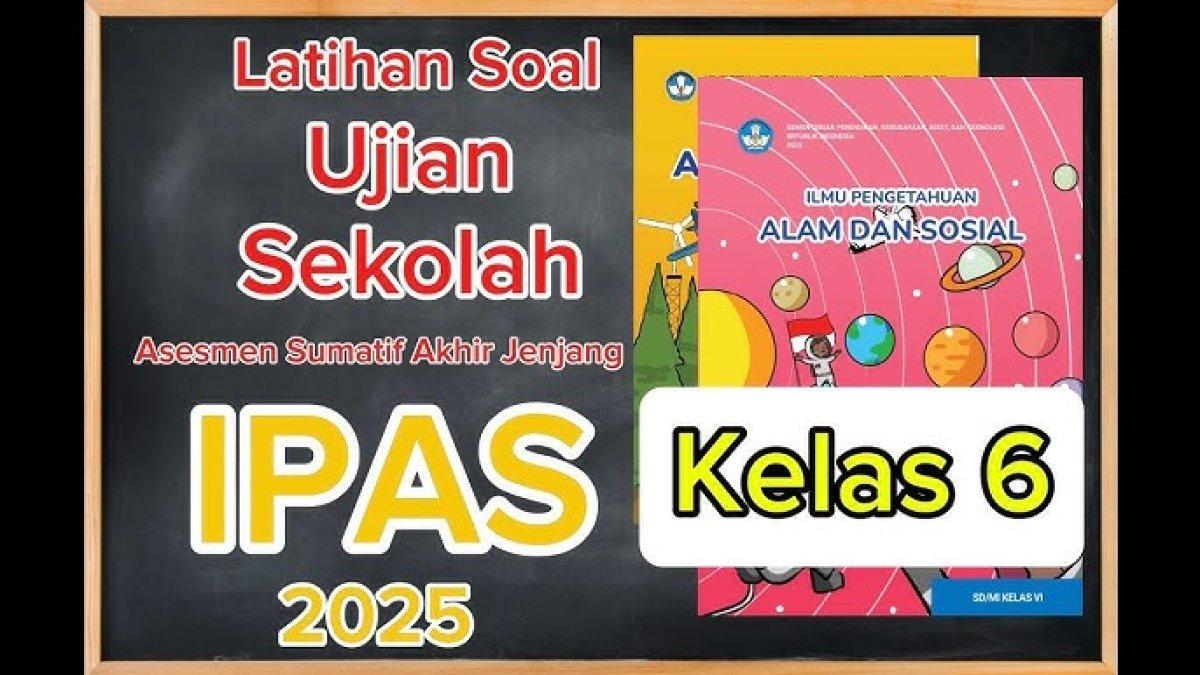 Bocoran Soal Ujian Sekolah Kelas 6 SD 2025 Kunci Jawaban B Indonesia
