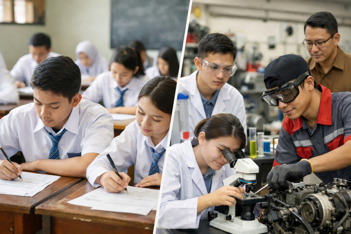 Ujian Sekolah dan Praktik Informatika Kelas XII GuruTekno id