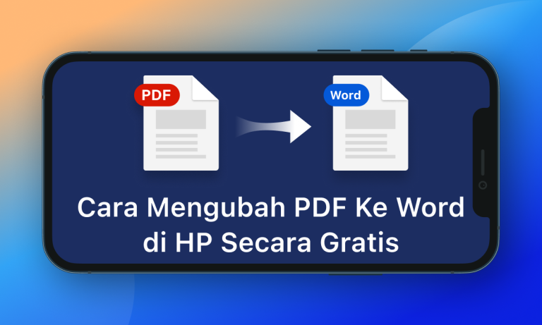 5 Cara Mengubah PDF ke Word Tanpa Baground Online yang Jarang Diketahui