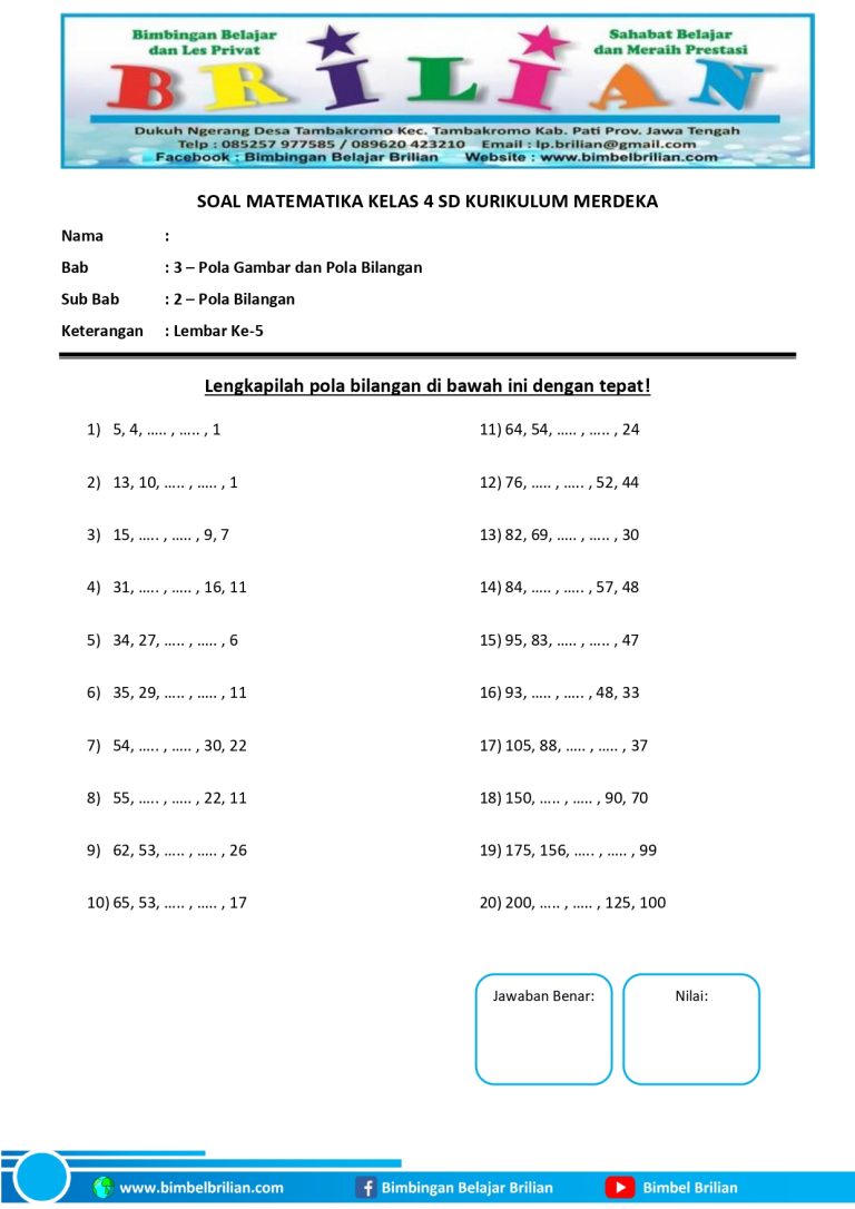 Akhirnya! Download Soal-Soal Tema 4 Kelas 4 2026 Lengkap di Sini