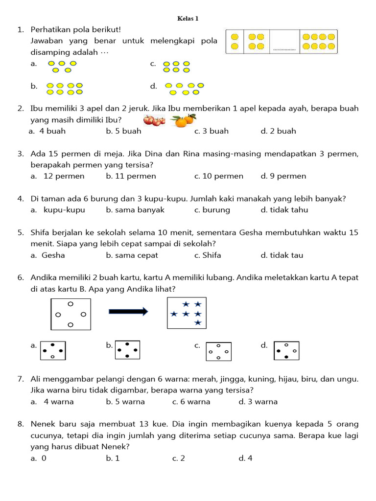 Skandal Infantino-Trump: 3 Rahasia Soal Olimpiade Matematika SD Kelas 1 yang Terungkap Skandal Infantino-Trump: 3 Rahasia Soal Olimpiade Matematika SD Kelas 1 yang Terungkap