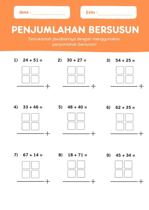 Trik Mudah Kuasai Soal Penjumlahan Bersusun Kelas 1 SD, Ternyata Begini Trik Mudah Kuasai Soal Penjumlahan Bersusun Kelas 1 SD, Ternyata Begini