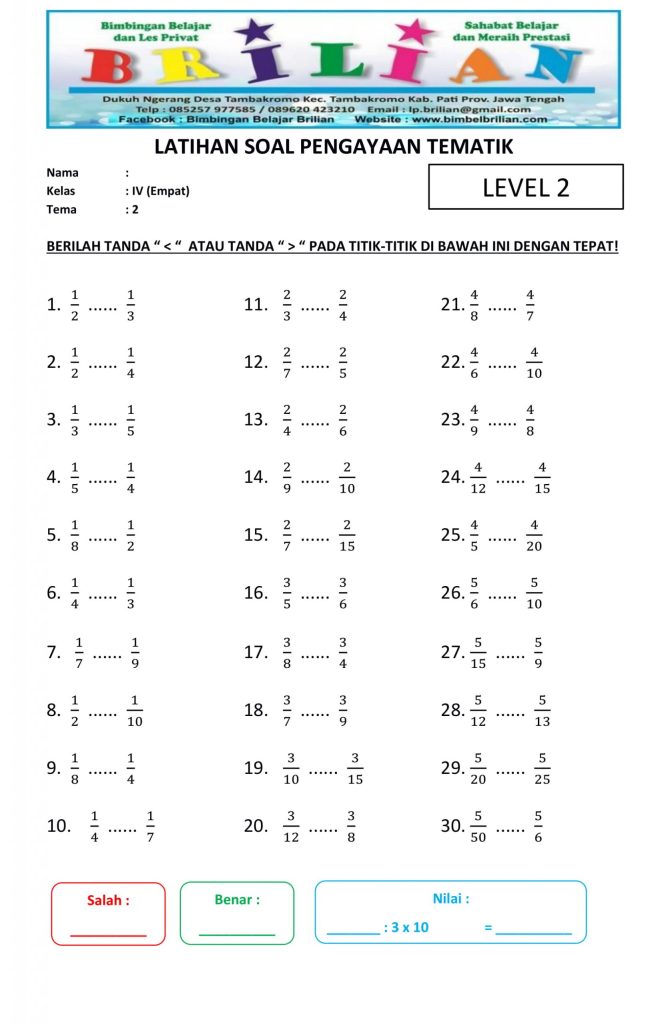 Akhirnya Tersedia! Download Soal-Soal Matematika Kelas 4 Kurikulum 2013 Siap Cetak