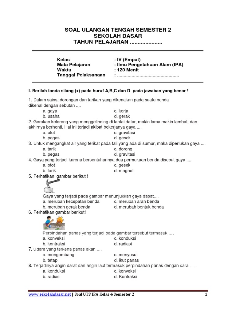 Akhirnya Tersedia Download Word Soal UTS Kelas 4 Semester 2 Plus 50 Soal Bahasa Inggris Kelas 2 dan Kunci Jawabannya Akhirnya Tersedia Download Word Soal UTS Kelas 4 Semester 2 Plus 50 Soal Bahasa Inggris Kelas 2 dan Kunci Jawabannya