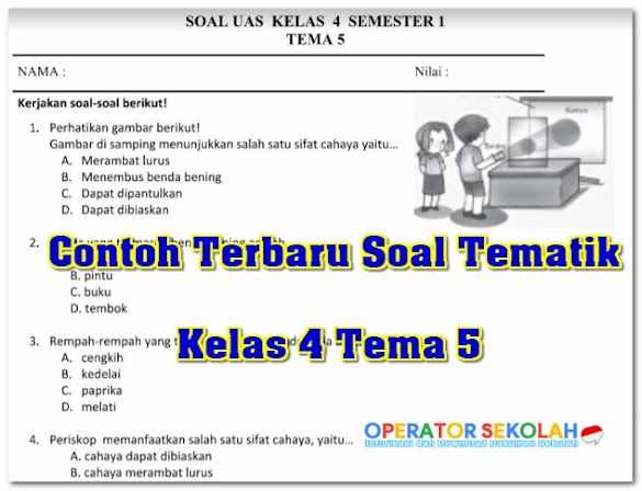 Akhirnya Terungkap 3 Cara Download Soal-Soal Tema 5 Kelas 4 yang Wajib Dicoba