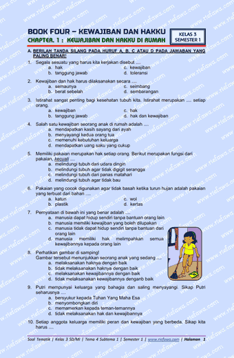 Terbukti 5 Cara Cepat Kuasai kelas 3 soal tematik tema 4 subtema 1 Naikkan Nilai Sekarang