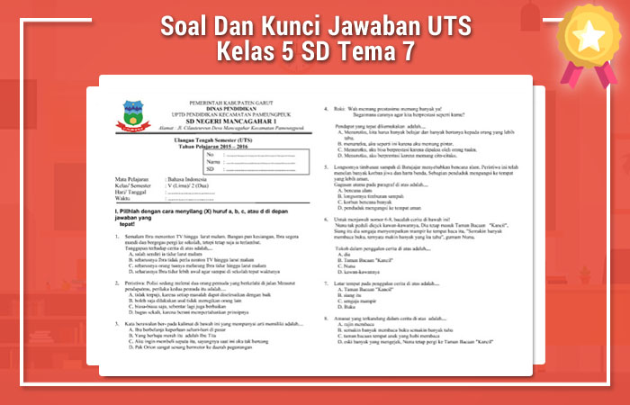 Soal Dan Kunci Balasan Uts Kelas 5 Sd Tema 7 idn paperplane Soal Dan Kunci Balasan Uts Kelas 5 Sd Tema 7 idn paperplane