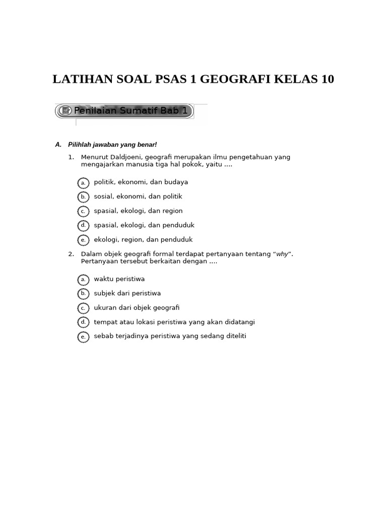 Terungkap Rahasia Kegiatan 4 Soal Geografi Kelas 10 Hasil Pengamatan Deskripsi Nilai Naik