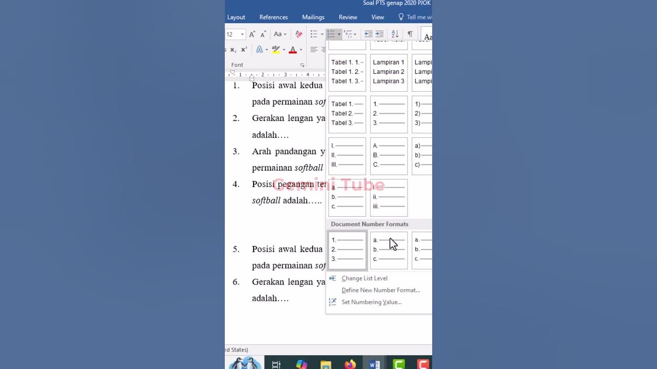 Rahasia Cara Copy Paste Agar Format Penomoran Tidak Berubah di Word Saat Buat Laporan Rahasia Cara Copy Paste Agar Format Penomoran Tidak Berubah di Word Saat Buat Laporan