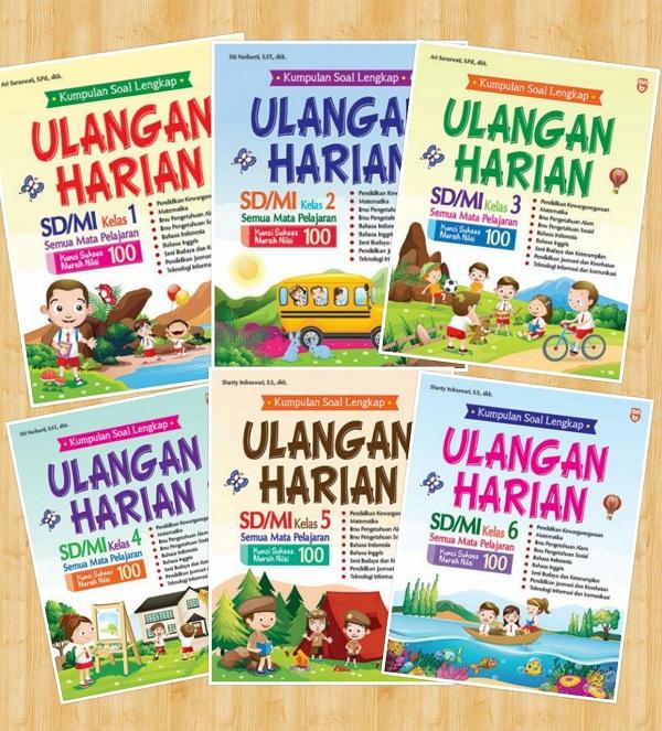 Rahasia Sukses Belajar dengan Master Soal Ulangan Harian Kelas 1-6 Kurikulum 13 Rahasia Sukses Belajar dengan Master Soal Ulangan Harian Kelas 1-6 Kurikulum 13