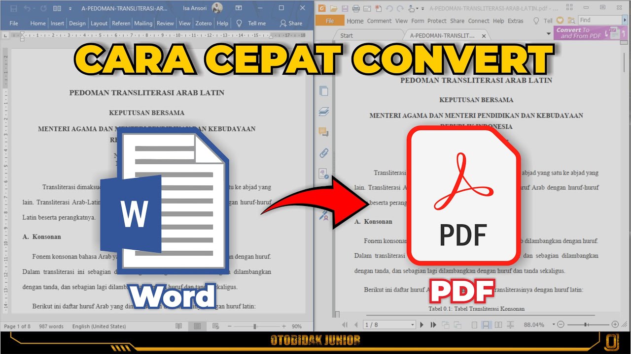 Ternyata Begini Cara Convert Word ke PDF Tanpa Berubah Font Agar Dokumen Tetap Rapi Ternyata Begini Cara Convert Word ke PDF Tanpa Berubah Font Agar Dokumen Tetap Rapi