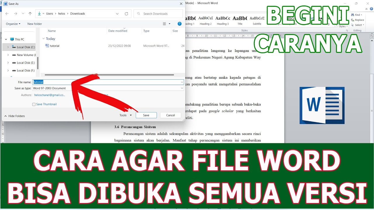 Ternyata Ini Cara Agar Format MS Word Tidak Berubah Saat Kirim Dokumen Penting Ternyata Ini Cara Agar Format MS Word Tidak Berubah Saat Kirim Dokumen Penting