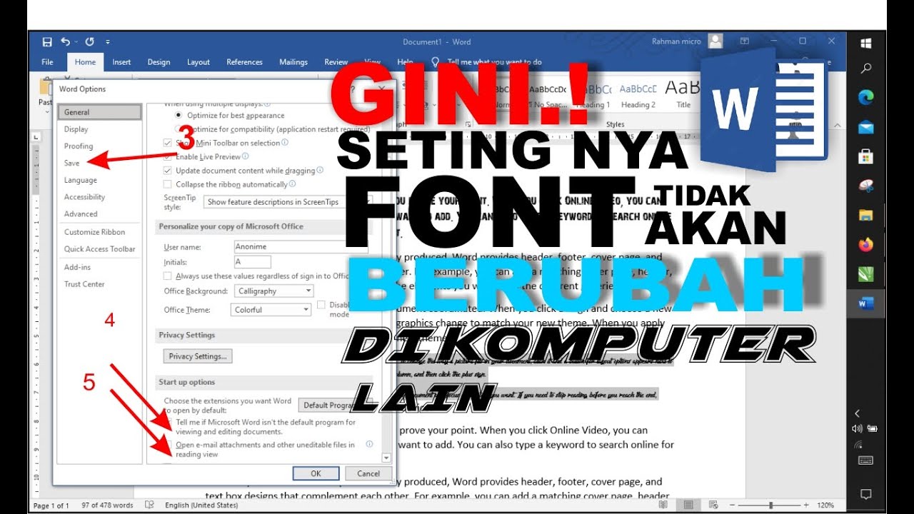 Ternyata Ini Cara Font Word Tidak Berubah Agar Dokumen Tetap Rapi dan Profesional Ternyata Ini Cara Font Word Tidak Berubah Agar Dokumen Tetap Rapi dan Profesional