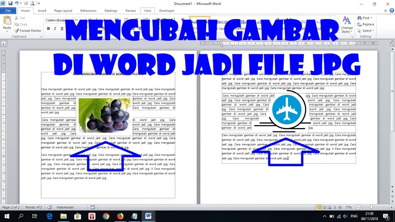 Ternyata Ini Cara Lain Mengubah Word Jadi JPEG Tanpa Aplikasi Tambahan yang Praktis Ternyata Ini Cara Lain Mengubah Word Jadi JPEG Tanpa Aplikasi Tambahan yang Praktis